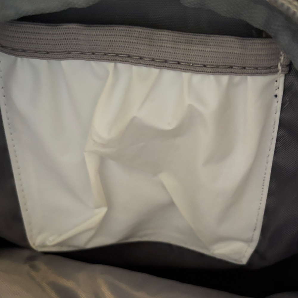 Navy Geometric Pattern Diaper Bag - image 4